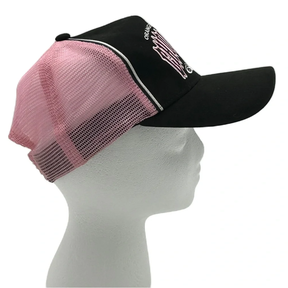 OCC Orange County Choppers Women Ball Cap One Size Snap Back Embroidery Moto Y2k